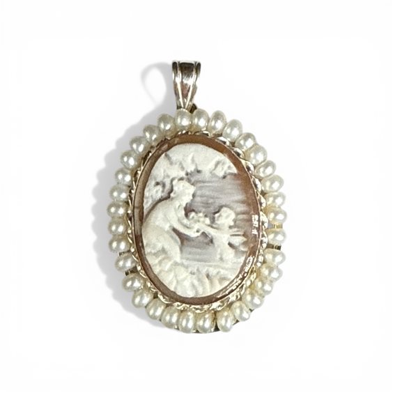 Pendentif Mandile 1922 Femme Cammei  in Argent 2MCICM216 - 2MCICM216